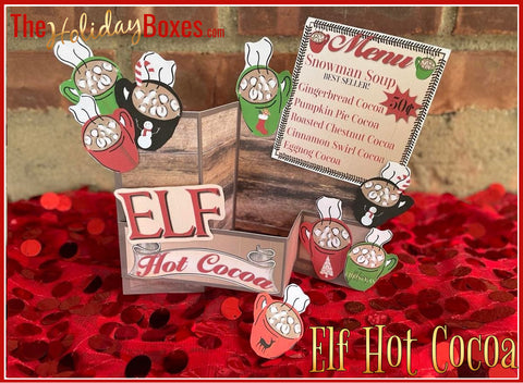 Elf Kit Printable - Elf Hot Cocoa